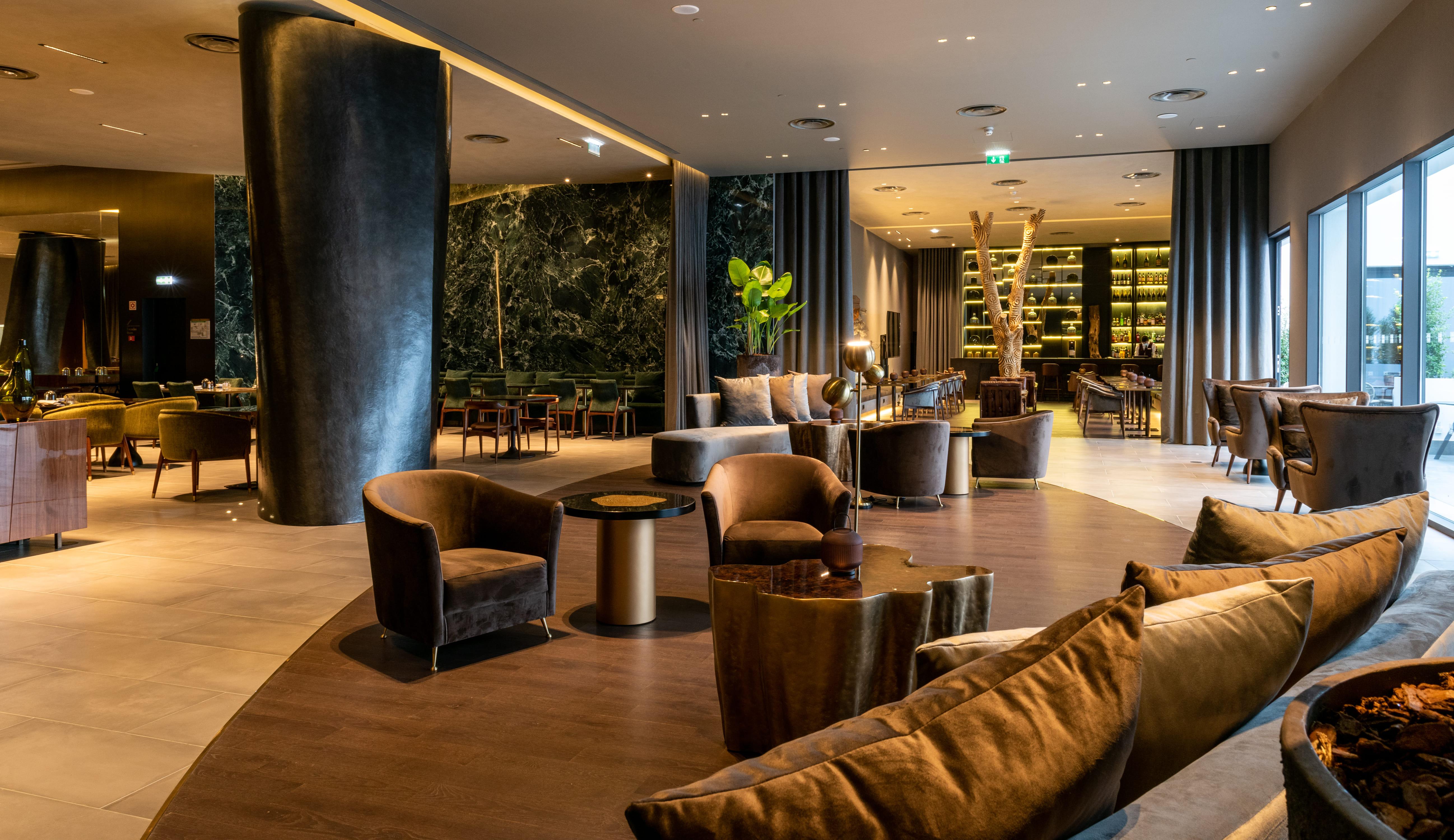 فندق Hilton Porto Gaia فيلا نوفا دي غايا المظهر الخارجي الصورة The lobby